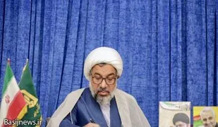 پیام تبریک امام جمعه جزیره خارگ به مناسبت هفته بسیج