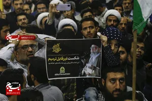 تجمع خودجوش قمی&zwnj;&zwnj;ها در حمایت از مظلومان فلسطینی