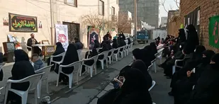 تجلیل از خانواده شهدای تیپ فاطمیون شهریار