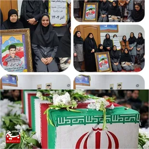 دانش&zwnj;آموزان گتوندی با مادر شهید دیدار کردند
