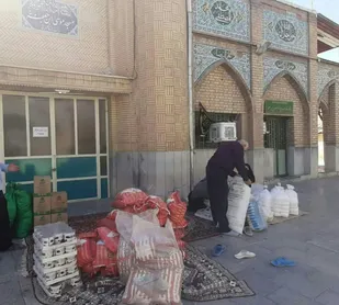 شمیم حسینی در کمک های مومنانه جاری است