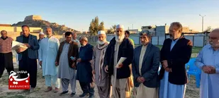 برگزاری اختتامیه مسابقات فوتبال پیشکسوتان شهرستان سراوان