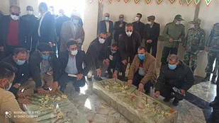 تجدید میثاق جامعه دانشگاهی شهرستان شاهرود با امام راحل و شهدا+ تصاویر