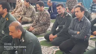 حضور جانشین سپاه استان سمنان در جمع بسیجیان شاهرود