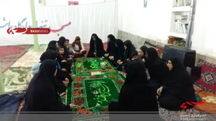 سفره صلوات و زیارت عاشورا در ریگ لردگان