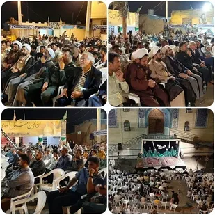 رزمندگان و خانواده شهدا در قشم تجلیل شدند