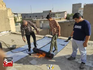 ایزوگام&zwnj;بندی واحد مسکونی ولی&zwnj;نعمت با "نگاه مهربان امام زمان" در پایگاه امام خمینی(ره)