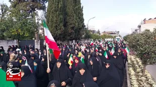 چهل و ششمین راهپیمایی ۲۲ بهمن در رامسر