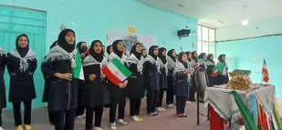 برگزاری اجتماع دختران حاج قاسم شهرستان دهلران