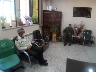 دیدار معاونت اجتماعی سپاه شاهرود با معاونت اجتماعی نیروی انتظامی+ تصاویر