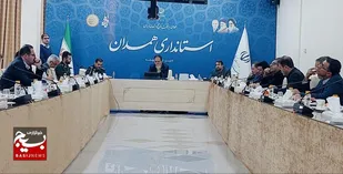 برگزاری یازدهمین جلسه قرارگاه صنعتی خاتم الانبیاء(ص) استان همدان