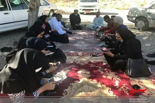 بازدید خبرنگاران از شهرستان تفتان بام سیستان وبلوچستان