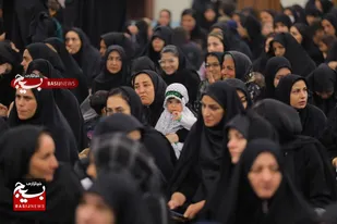 برگزاری اجتماع شیرخوارگان حسینی، در شهرستان ساوجبلاغ