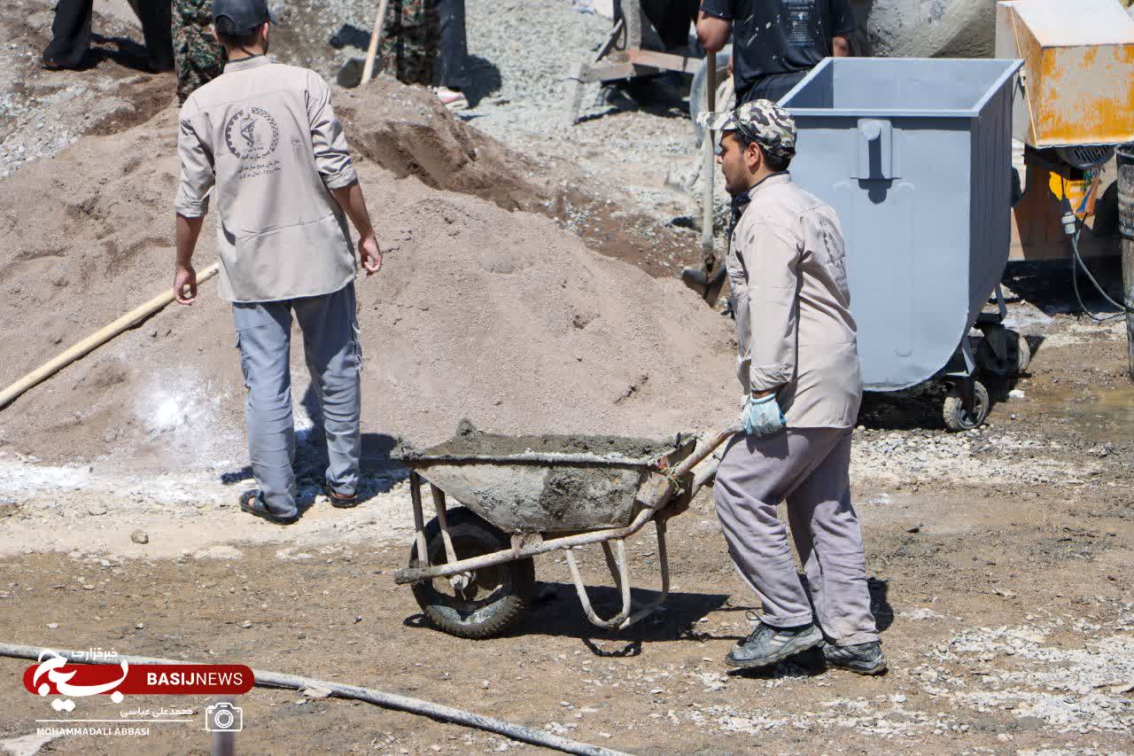 از برنامه‌های فرهنگی تا ساخت استخر؛ جهادگران اراک در روستای گوشه
