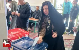 حضور پرشور مردم لرستان پای صندوق&zwnj;های رأی