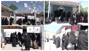 اعزام جهادگران چهارمحال و بختیاری به مشهد مقدس
