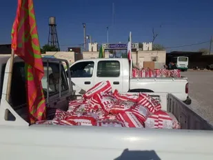 کمک مومنانه خیران به نیازمندان در لالی
