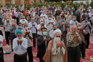 نماز عید سعید قربان در قزوین برگزار شد