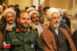 تجمع روحانیون استان مازندران در حمایت از عملیات غرورآفرین وعده صادق سپاه پاسداران در تنبیه رژیم متجاوز صهيونيستي