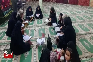 برگزاری حلقه میانسال طرح جوانه&zwnj;های صالحین با محور آموزش روان&zwnj;خوانی قرآن
