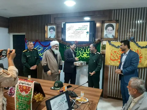 تجلیل از مسئول بسیج ادارات و کارمندان استان بوشهر  در دامپزشکی استان