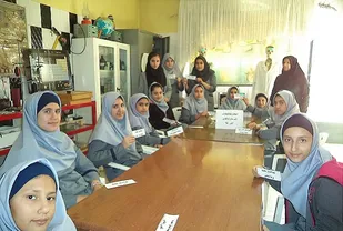 گزارش تصویری از فعالیت های دبیرستان طوبی ارومیه