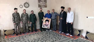 دیدار با خانواده معظم شهید جهانگیر ذوالقدری نسب در لردگان