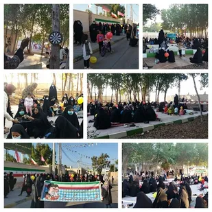 همایش بزرگ پیاده روی ویژه خواهران درجزیره بوموسی