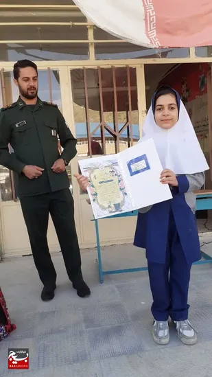تجلیل و تقدیر از دانش آموز فارسانی