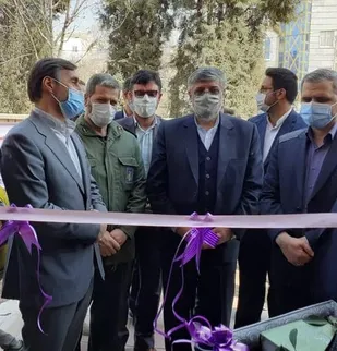 پروژه ساختمان ورزش و امور جوانان شهرستان البرز افتتاح شد