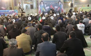 حنجره واحد فکری نخبگان و ایستادگی ملت رمز پیروزی است