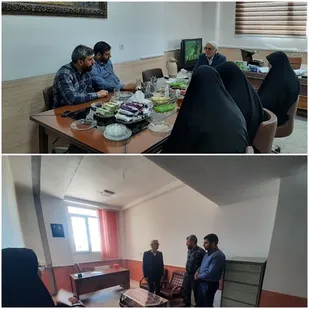 نشست هم اندیشی بسیج دانشجویی با ریاست دانشگاه غیرانتفاعی رسالت