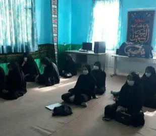 جلسات جوانه های صالحین در پایگاه سمیه خوانسار برگزار شد