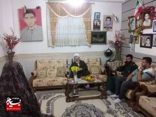 دیدار و تجلیل از خانواده شهیدان بهرام شکرالله نیا و شهید علی اکبر پور در بابل