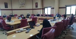 آئین معارفه و تکریم مدیر کانون نهضت استادی دانشگاه زنجان