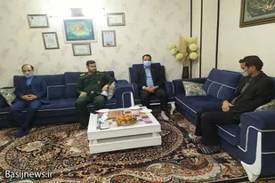 دیدار با خانواده شهید حجت هراتی در زاهدان