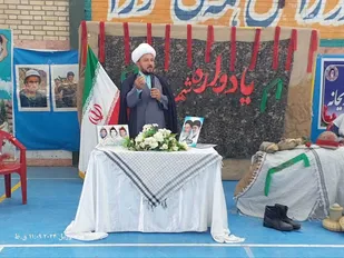 مراسم یادواره شهدای دانش&zwnj;آموز در گرمه