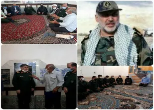 سردار شاکرمی: خدمت به خانواده های شهدا و جانبازان، کاری ارزشمند و عبادت است.