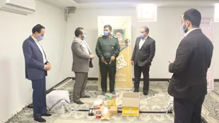همایش کمک مومنانه حوزه بسیج شهدای شهرداری ناحیه مرکزی یزد برگزار شد