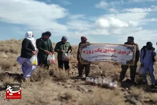 بذر بادام کوهی در منطقه کوهستانی ترشاب کاشت شد