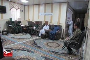 جلسه هماهنگی اعزام کاروان شهرستان سراوان برای حضور در آیین تشییع پیکر مطهر رهبر شهید برگزار شد