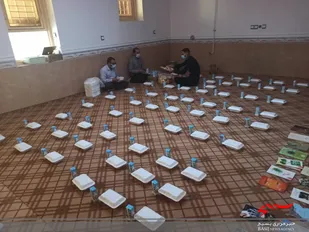 رزمایش بزرگ کمک مومنانه بسیج دانشجویی شهرستان دشتی و تنگستان
