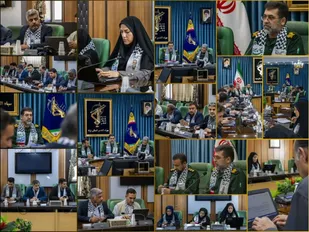 نشست خبری فرمانده سپاه الغدیر به مناسبت هفته بسیج برگزار شد