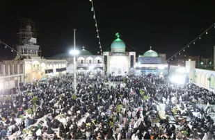 پذیرایی از 15 هزار زائر در لیالی قدر در حرم مطهر حضرت جعفر بن موسی الکاظم (ع