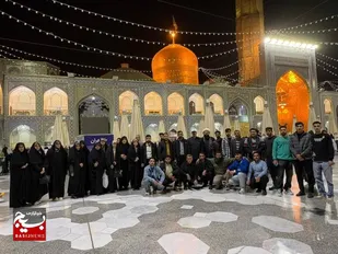 تجلیل از جهادگران فعال هفتکل با اردوی زیارتی مشهد مقدس