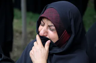 تشییع پیکر مطهر 5 شهید تازه تفحص شده در گلستان شهدای اصفهان