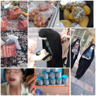 از توزیع 241 بسته مواد معیشتی بین نیازمندان تا تشکیل گروه جهادی مدافعان حرم توسط خواهران بسیجی رفسنجان +تصاویر