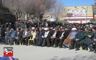 راهپیمایی دهاقانی&zwnj;ها به مناسبت چهل و چهارمین فجر انقلاب اسلامی