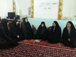 دیدار بسیجیان پایگاه کوثر بهار با خانواده شهید &laquo;رضایی گوهر&raquo;