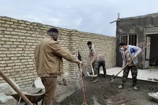 ساخت ۳ منزل مسکونی توسط گروه&zwnj;های جهادی بسیج در خلیل&zwnj;آباد